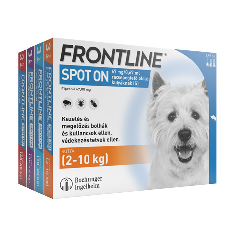 Frontline Spot-On dog range